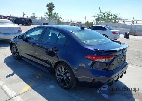 2025 Toyota Corolla Xse z USA, uszkodzony, nr VIN 5YFT4MCE0SP227066